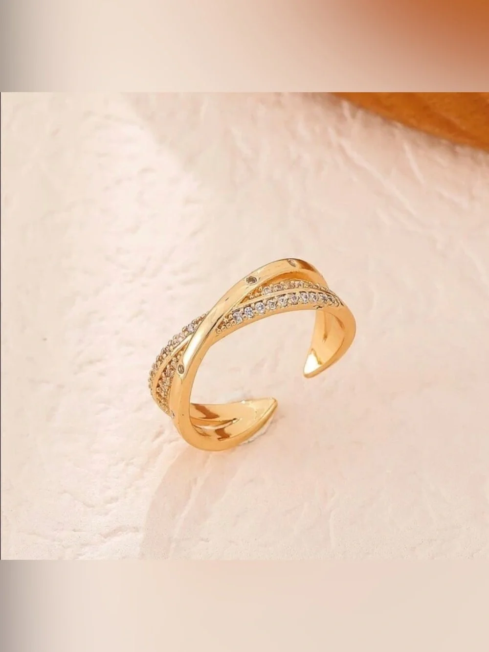 Gold Cuff  Ring